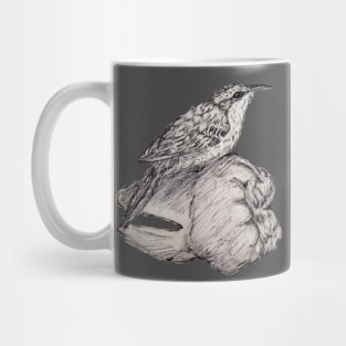 Brown Creeper on Tooth Mug